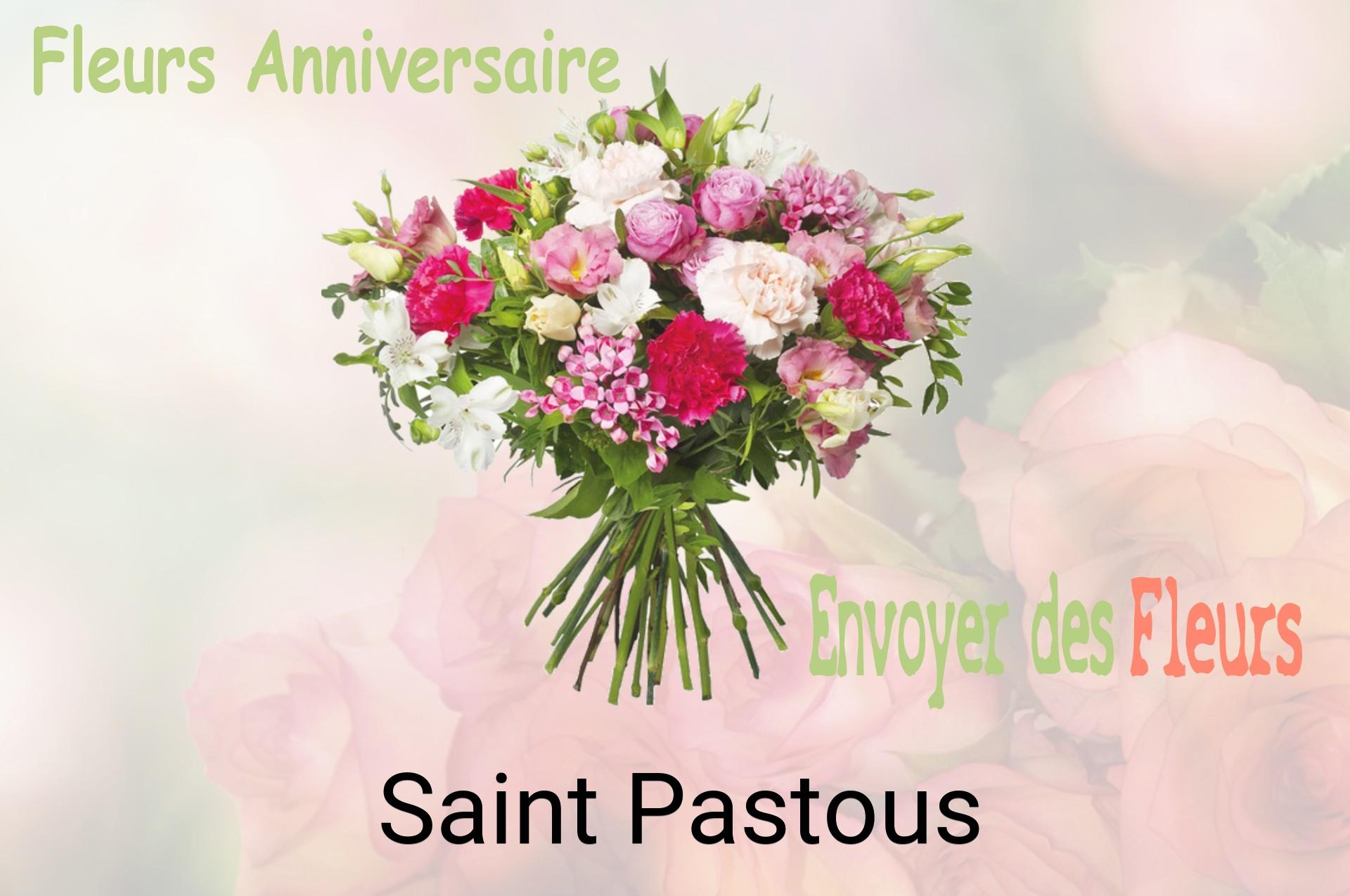 Bouquet de fleurs d’anniversaire livré à Saint-Pastous