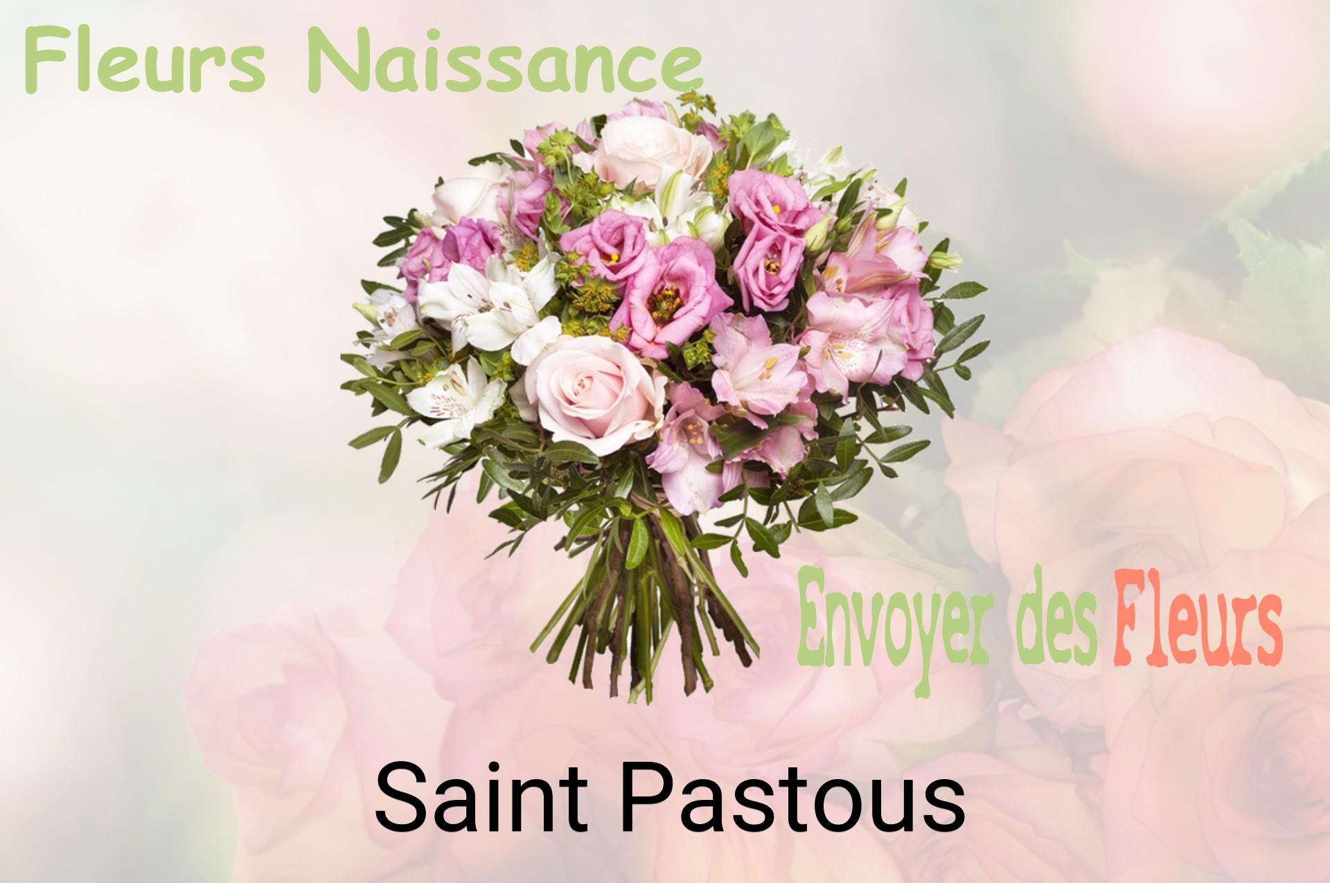 Bouquet de fleurs de naissance livré à Saint-Pastous